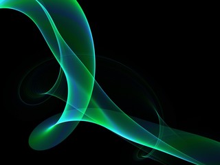 Wave abstract images, color design Abstract colored wave