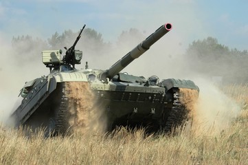 Fototapeta premium Ukraine tank