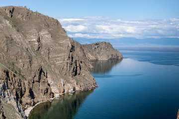 Obraz premium Northern coast of island Olkhon on lake Baikal