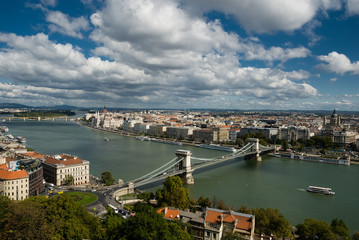 Obraz premium Budapest View from National Gallery