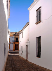 Streets of Carmona in Andalusia