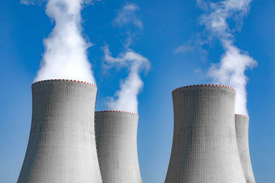 
Nuclear power plant Dukovany in Czech Republic Europe