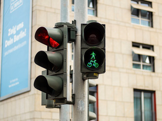 Ampel in Berlin
