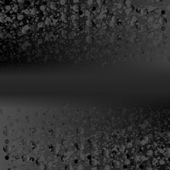 Black abstract grunge futuristic background