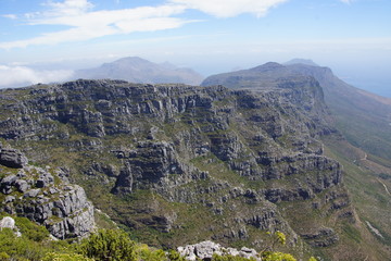 Fototapeta na wymiar Tablemountain in Capetown, South Africa