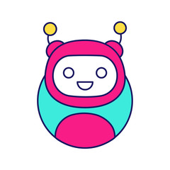 Chatbot color icon