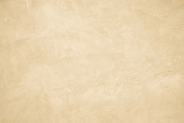 Cream concreted wall for interiors texture background.