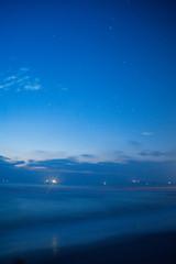 Obraz na płótnie Canvas ocean before sunrise