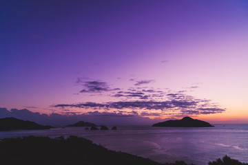 Sunset in Zamami Island
