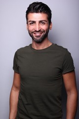 Obraz premium Portrait of a mixed race man