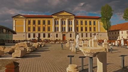 1 Decembrie 1918 University in Alba Iulia old town center, Transylvania, Romania
The modern city is located near the site of the important Dacian centre of Apulon.