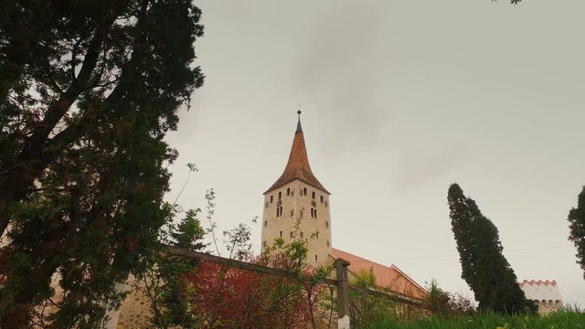 Reformed Church inside Aiud Citadel, Romania, cca. 2017