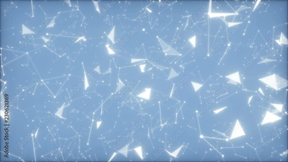 Poster pleasant star background.fly through abstract 3d rendering of a scientific technology data binary co