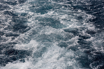 Foam in water