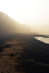 Saint Valery en Caux dans la brume