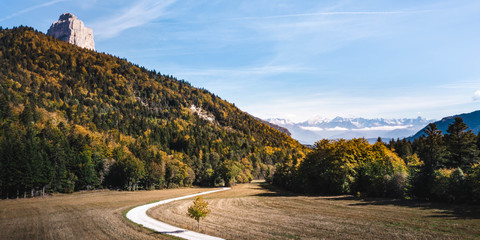 autumn and mountain
