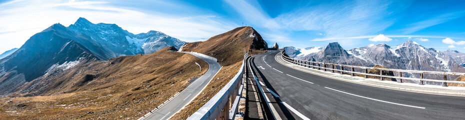country road - european alps