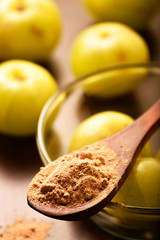 Amla powder ayurvedic alternative medicine,
