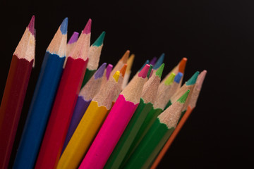 colorful pencils
