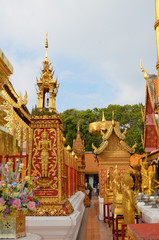 temple bouddhiste, Thaïlande, prière 