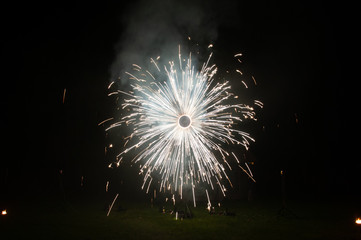 fire wheel sparks