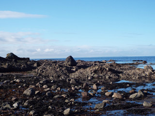 rocks in the sea
