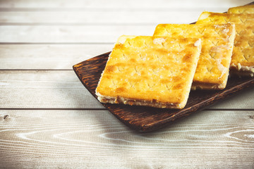 Indian made sweet cream biscuits