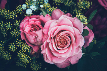 Beautiful fairy dreamy magic flowers.