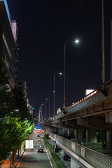 大阪　江坂都市風景