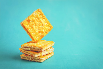 Indian made sweet cream biscuits