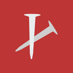 Silhouette icon tool nails