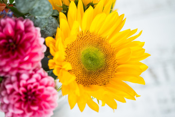 Obraz premium Fall Flower Bouquet