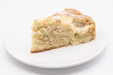 fetta di torta di mele
