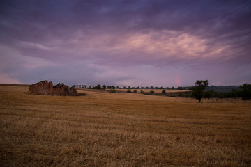 paisaje natural con cielo