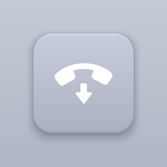 End the call button, best vector