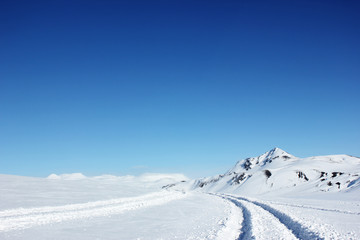 雪の轍
