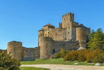 Fototapeta na wymiar Castle of Loarre, Aragon, Spain