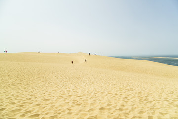 Sand desert at Dune du Pilat