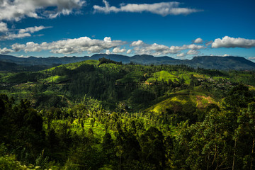 Obraz premium panorama of mountains