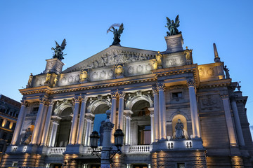 Lviv Opera House in Ukraine