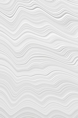 Marble with a white background pattern in a gray strip. Texture of wavy lines and patterns for wallpaper.