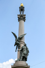 Adam Mickiewicz Monument in Lviv, Ukraine