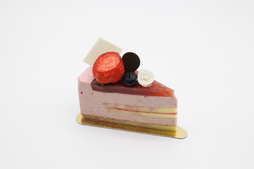 Strawberry mousse cake