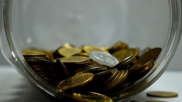 Thai Baht coin on the floor