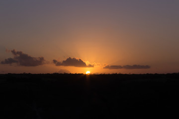 Sunset in Brazil