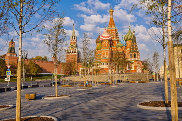 Moscow. Kremlin. St. Basil's Cathedral.