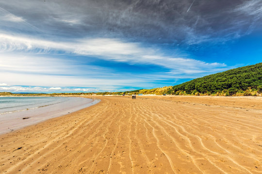 Beadnell beach, Northumberland,uk