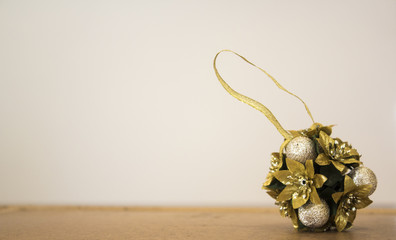 christmas decoration on a white background