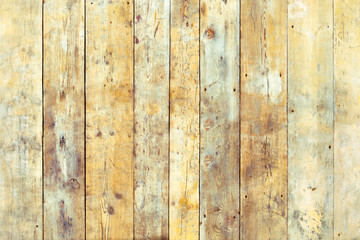 Stained, vertical boards. Texture of wood.