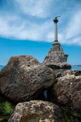 Monument in the sea